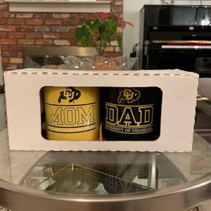 University of Colorado Mom and Dad Matching Mugs Set